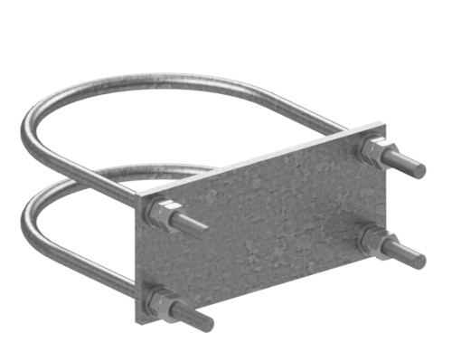 D8 pipe clamp