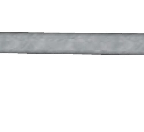 GR120-14-P47 Strut Ø30 L=1,25m withWelded plate and U-bolts