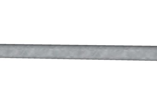 GR120-14-P48 Strut Ø3, L=2,2m with welded plate and U-bolts
