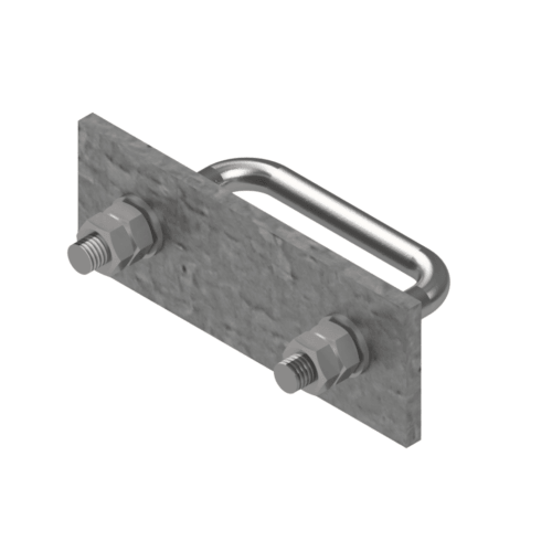 D636 Clamp for Cover panel to Cable Bridges