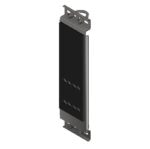 Gummiplate med 8 hull