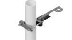 GPS bracket for pipe