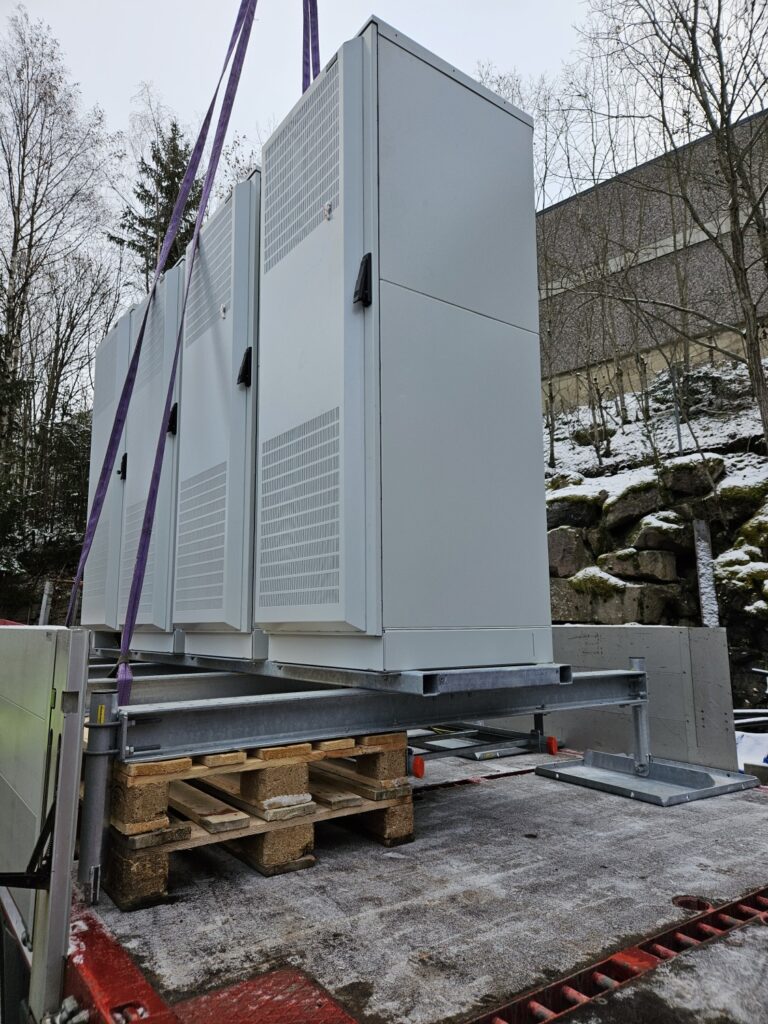 Installation of battery cabinets