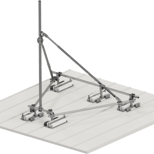 SSRP Standing Seam Roof Platform, 1-3 Sectors, 2000mm - 4000mm