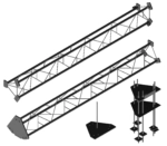 Mast 6330mm 2 piece all steel