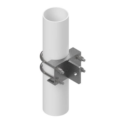 D515-P8 Mount for struts, Ø90/Ø114