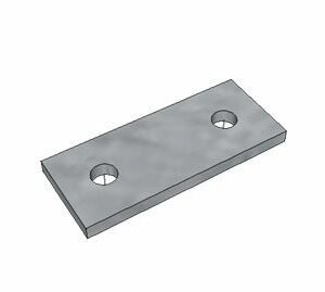 GR120-10-P5 Plate with 2 holes