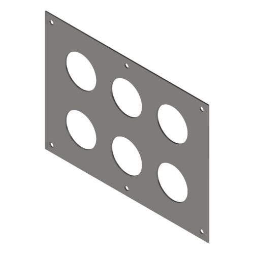 KBI-2B Internal intake plate 6 holes