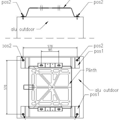 Plint stack adapter