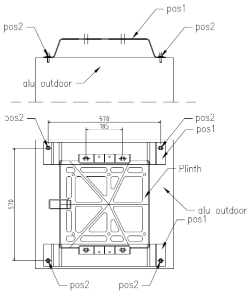 Plint stack adapter