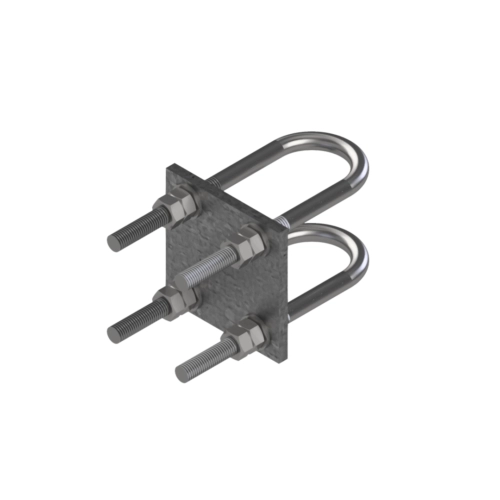 D1 Pipe Clamp 50-HUP for Ø25-Ø45