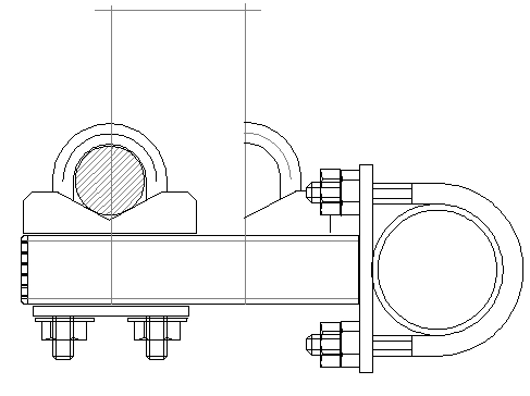 D183 B pipe mount