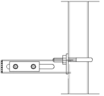 D183 B pipe mount