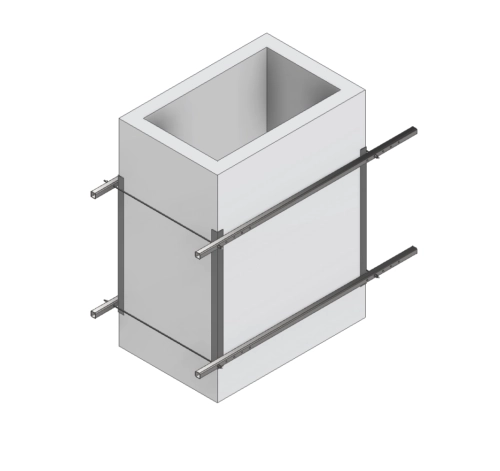 K2200 Chimney mounting kit