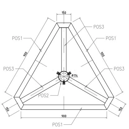 NDF-650 frame for J3-01