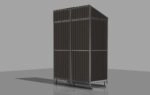TLNS double out door cabinet