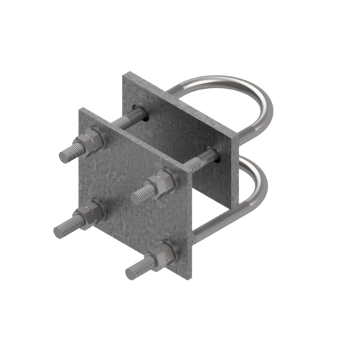 D9 Mount 50 HUP to Ø60-Ø76 including 10mm spacer