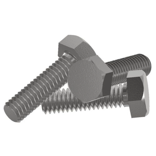 M12x100 Bolt DIN933 Threaded