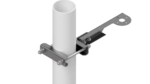GPS bracket for pipe