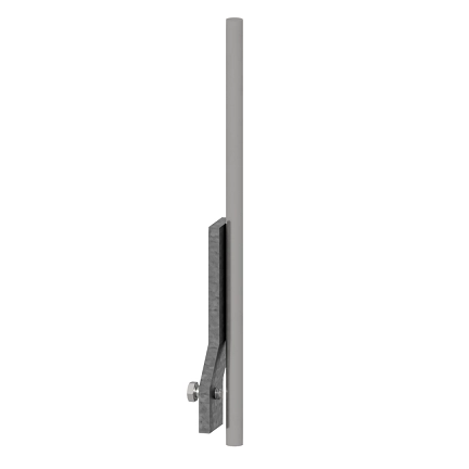 Mast extension and lightning rods