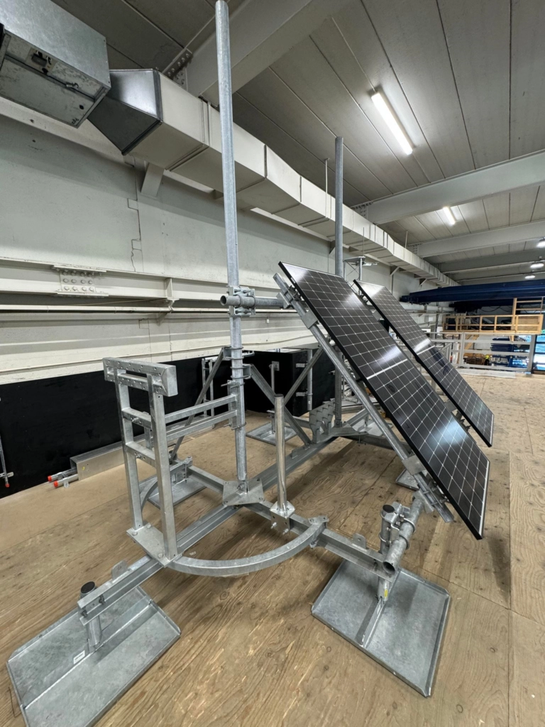 solar panel gravity stands