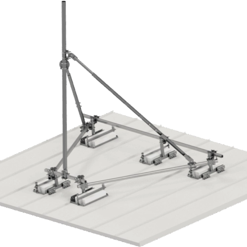 SSRP Standing Seam Roof Platform, 1-3 Sectors, 2000mm - 4000mm