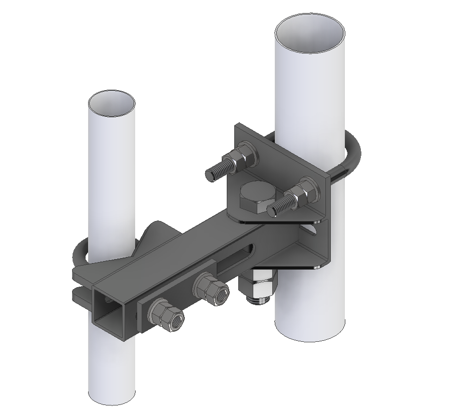 D180 Pipe mount