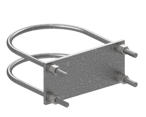 D8 pipe clamp