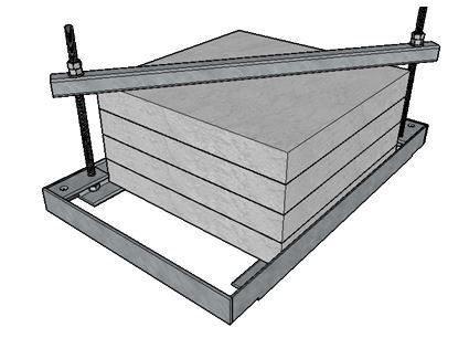 GR120-11-P18 Cassette for ballast between 2x HEA-120