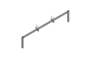 Tunnel Ceiling Frame for Antenna mounting