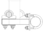 D183 B pipe mount