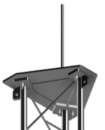Mast pipe mounting