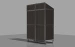 TLNS double out door cabinet