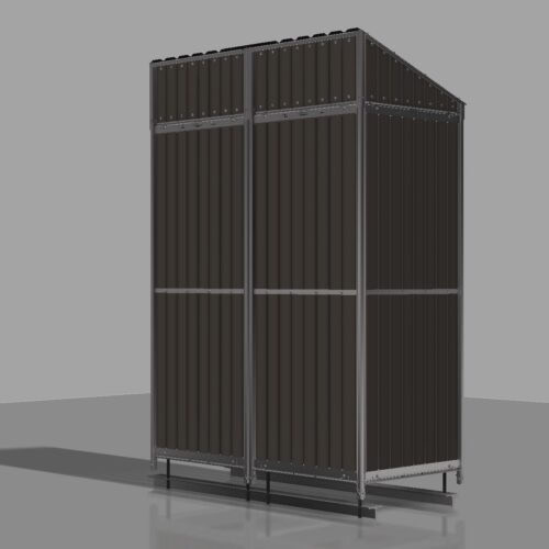 TLNS double out door cabinet