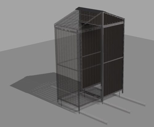 Extension outdoor cabinets