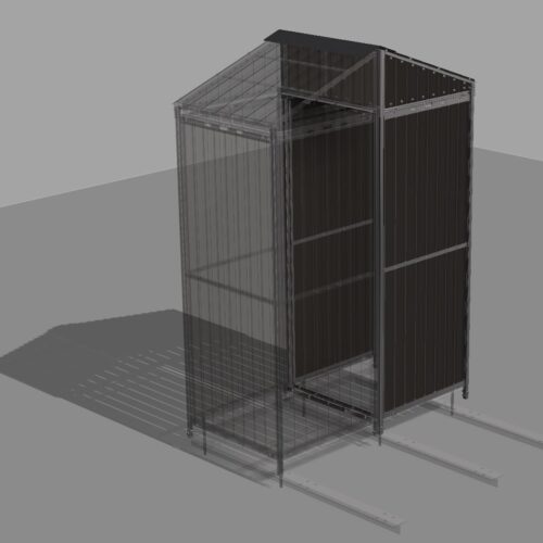 Extension outdoor cabinets