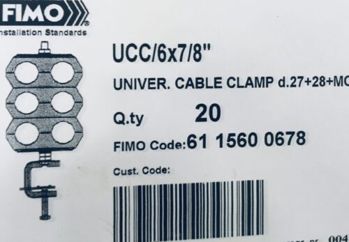 UCC cable clamp