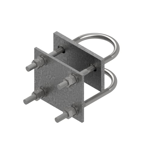D9 Mount 50 HUP to Ø60-Ø76 including 10mm spacer
