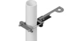 GPS bracket for pipe