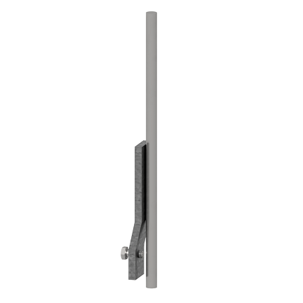 Mast extension and lightning rods