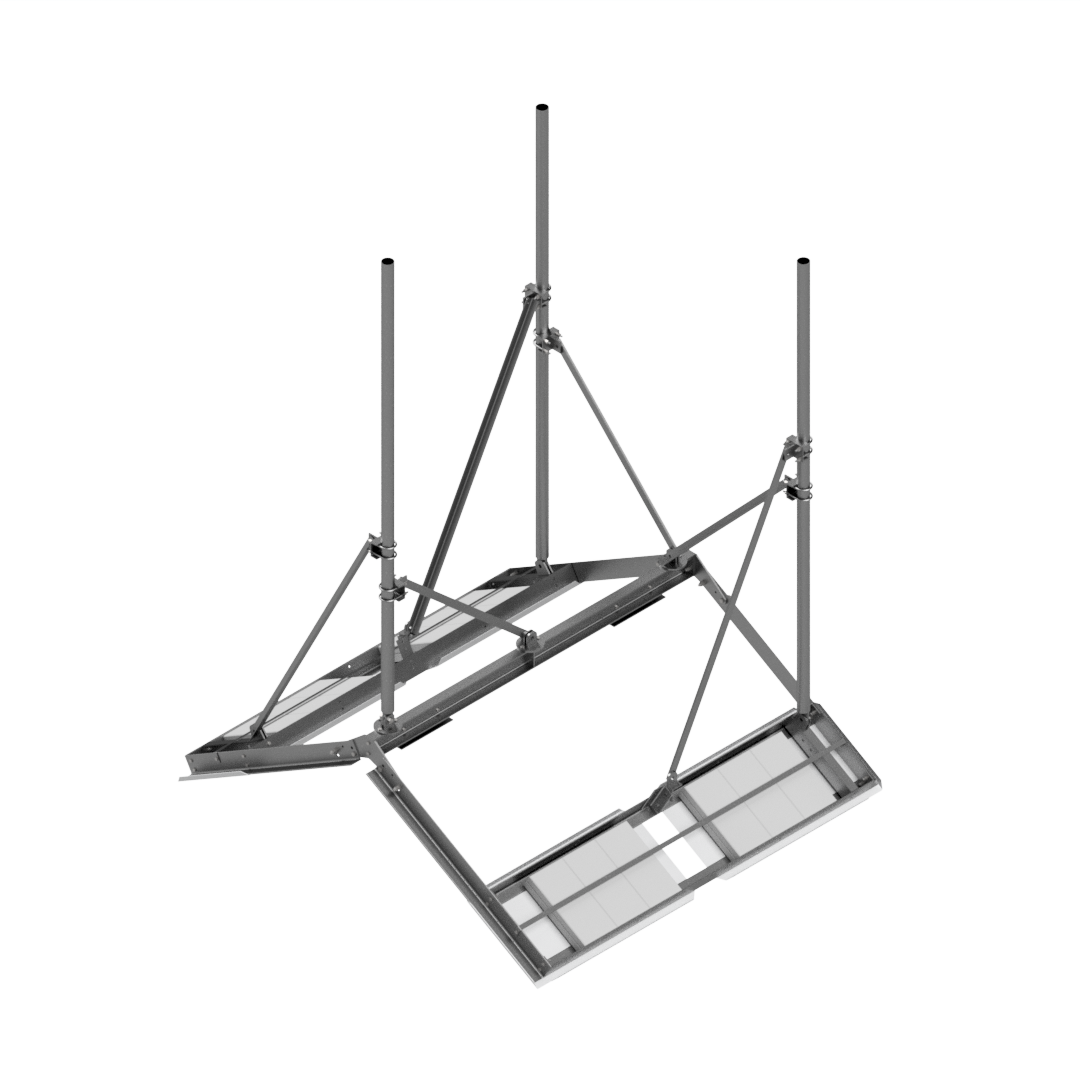 Gravity Stand Over Roof