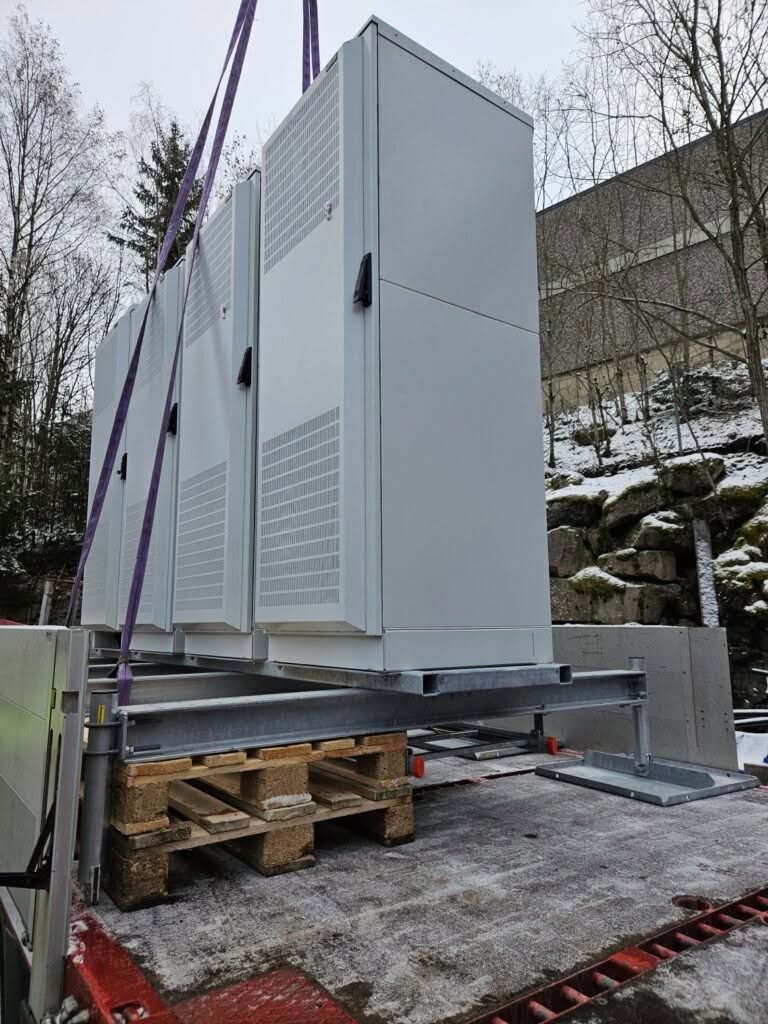 Installation of battery cabinets