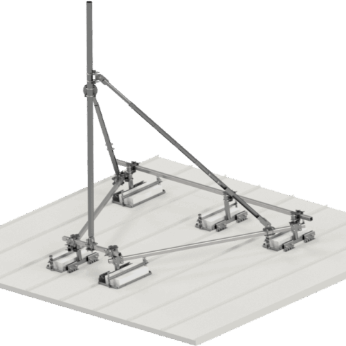 SSRP Standing Seam Roof Platform, 1-3 Sectors, 2000mm - 4000mm