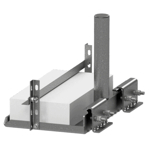 MBG-POS22 Standing Seam Load Bearing Plate, Ø60.3